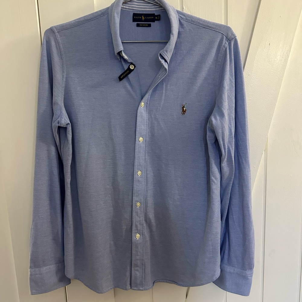Ralph Lauren Light Blue Button-Down Shirt